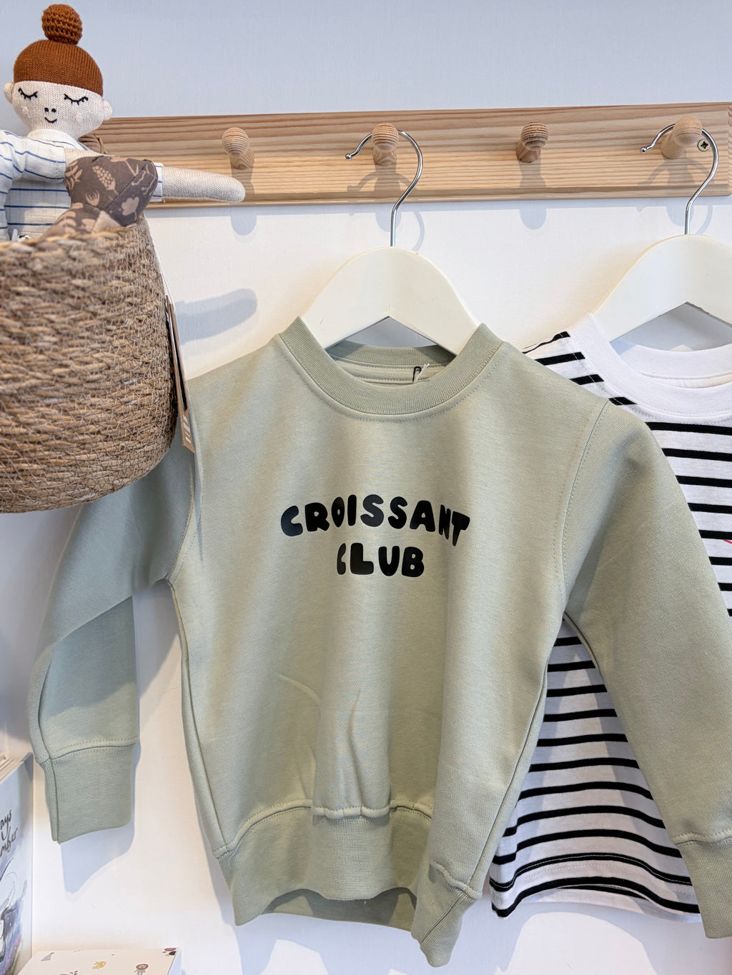 Wex Baby Croissant Club sweatshirt