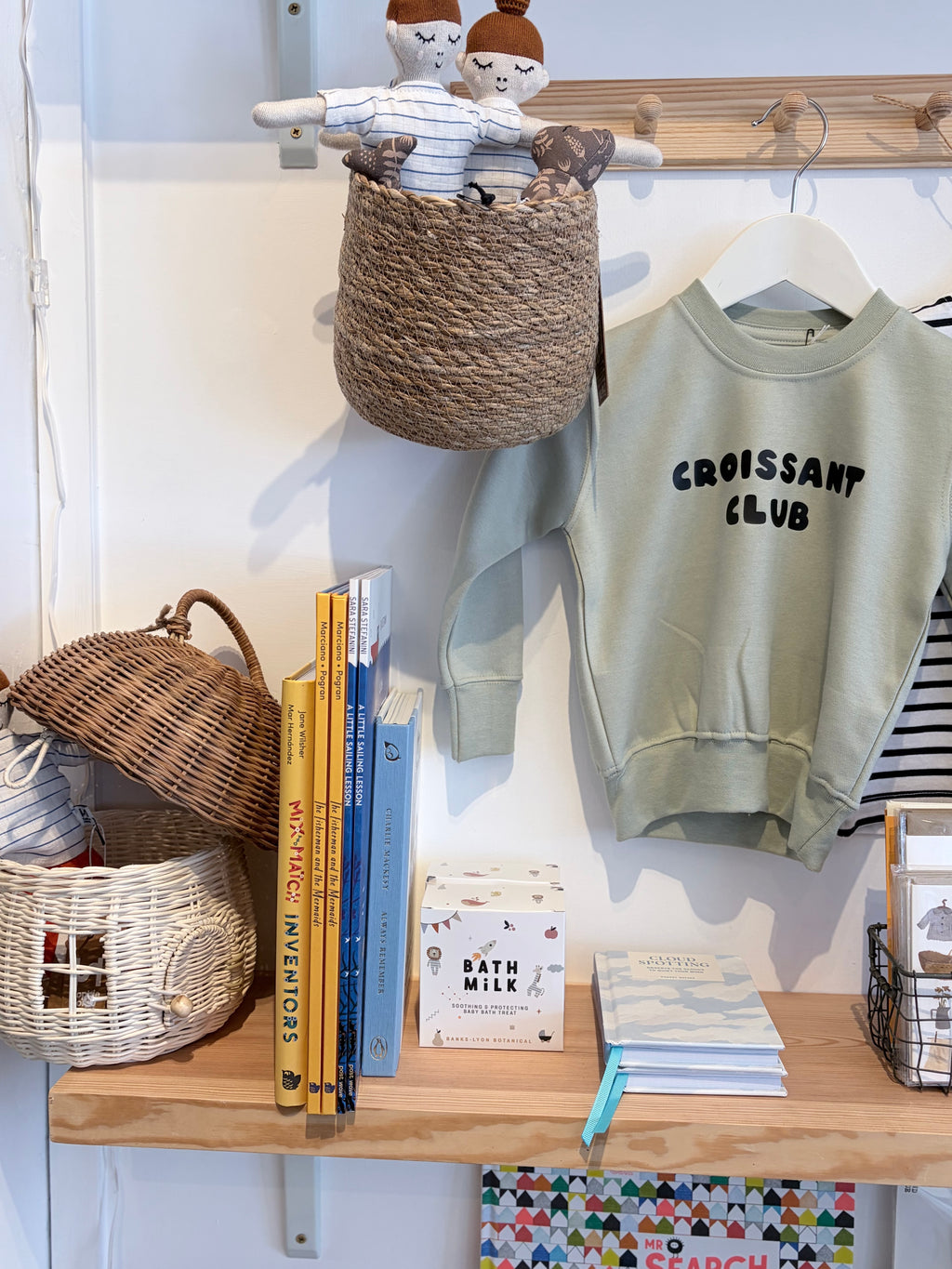 Wex Baby Croissant Club sweatshirt