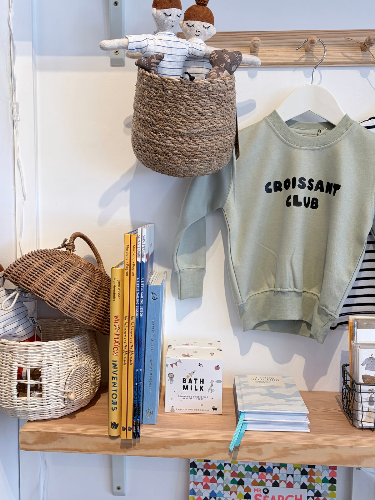 Wex Baby Croissant Club sweatshirt