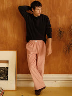 Pink Corduroy Lounge Pants