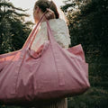 OMOM Large Organic Cotton Tote Bag – Pink