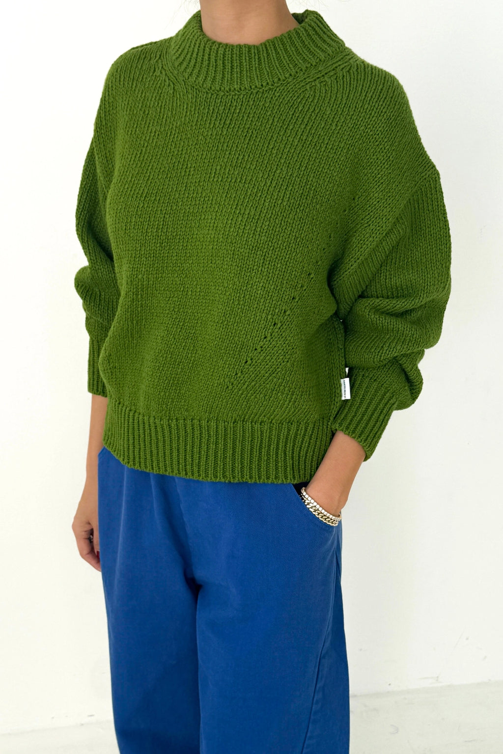 Le Bon Shoppe Cotton Sweater Avocado