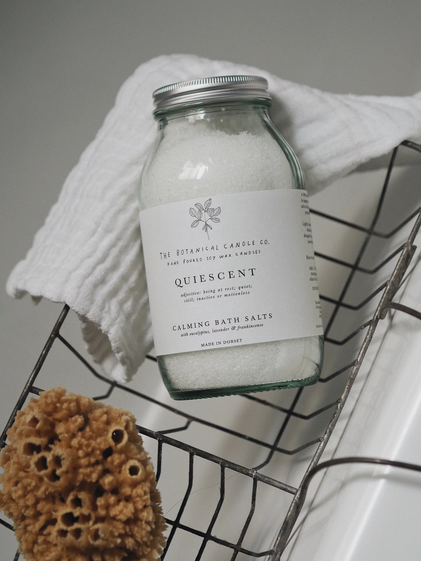 The Botanical Candle Co Bath Salts - Quiescent