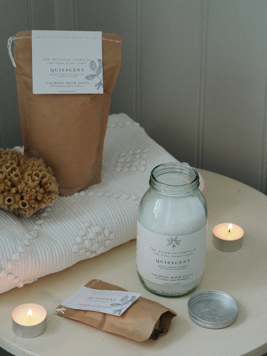 The Botanical Candle Co Bath Salts - Quiescent