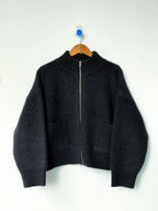 Le Bon Shoppe Black Alpaca Jacket