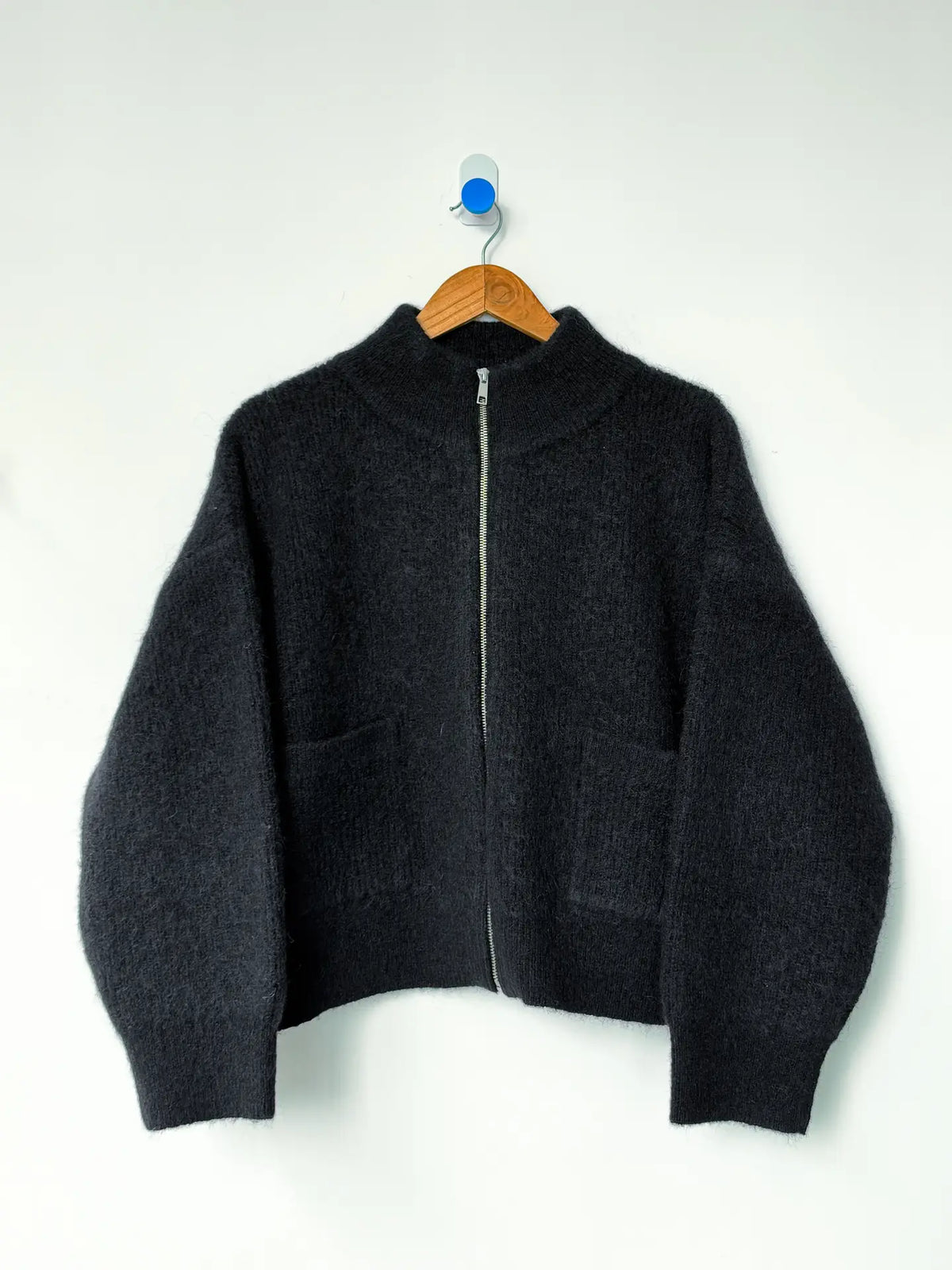 Le Bon Shoppe Black Alpaca Jacket