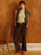 Chocolate Corduroy Lounge Pants