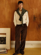 Chocolate Corduroy Lounge Pants