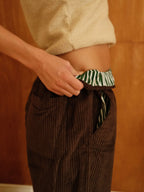 Chocolate Corduroy Lounge Pants