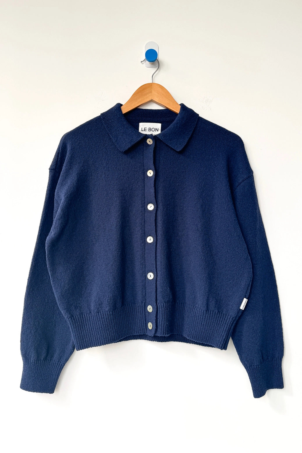 Le Bon Shoppe Club Cardigan Navy