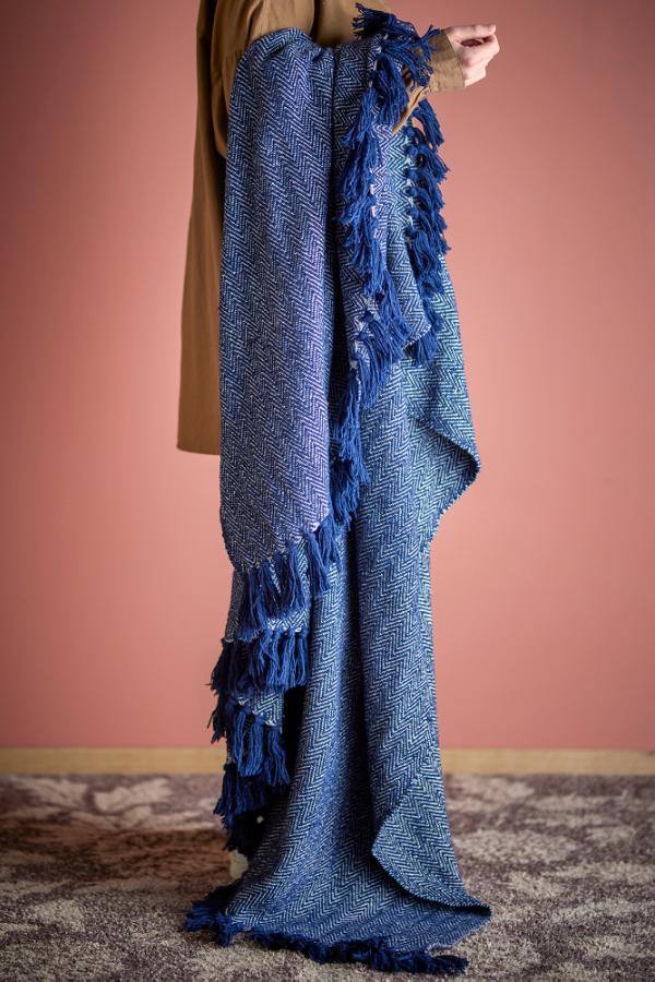 Herringbone Cotton Throw