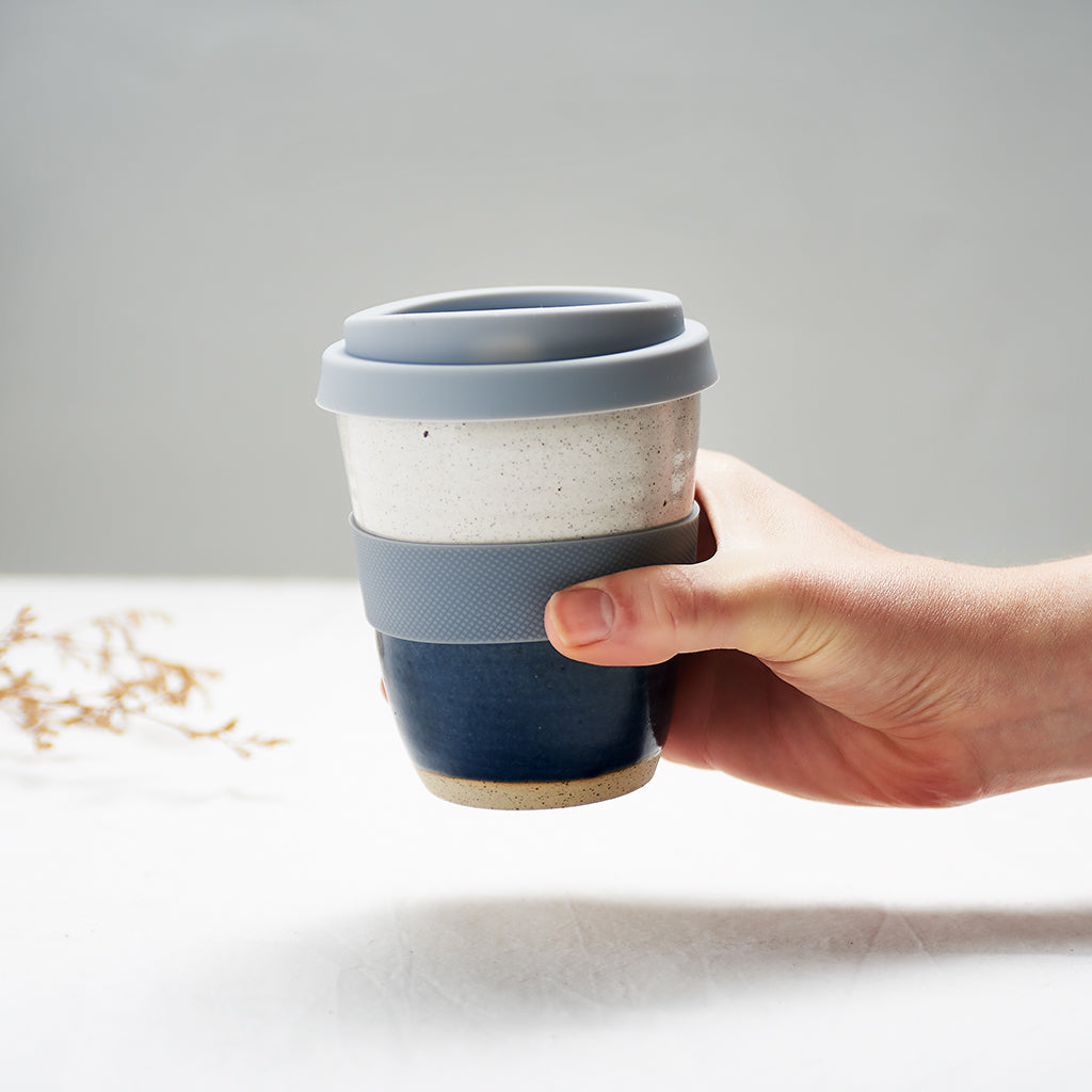 Midnight Blue Travel Latte Cup